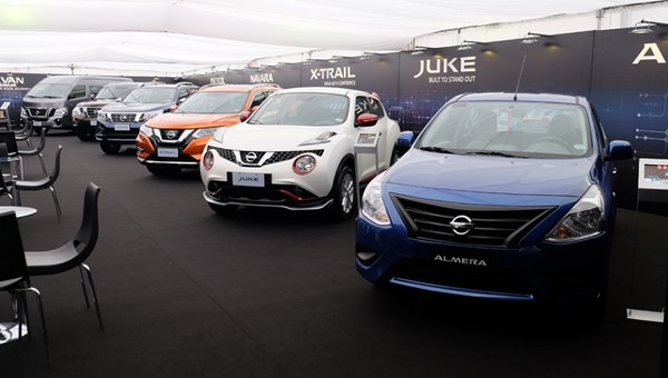 Nissan's test-drive event 