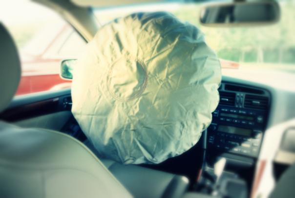 A car airbag