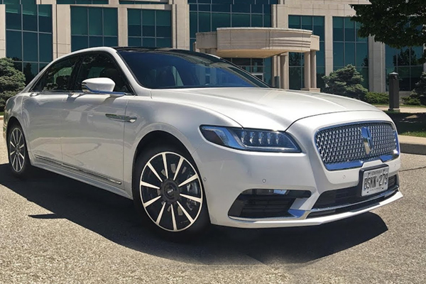 Lincoln Continental angular front