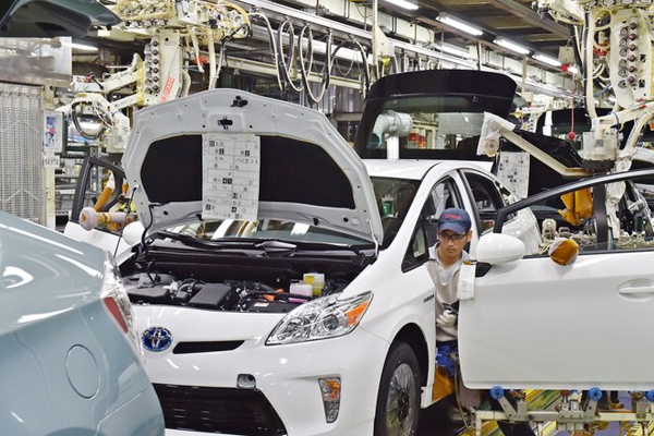 Toyota car production