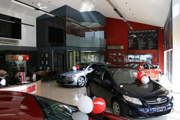 Toyota salesroom