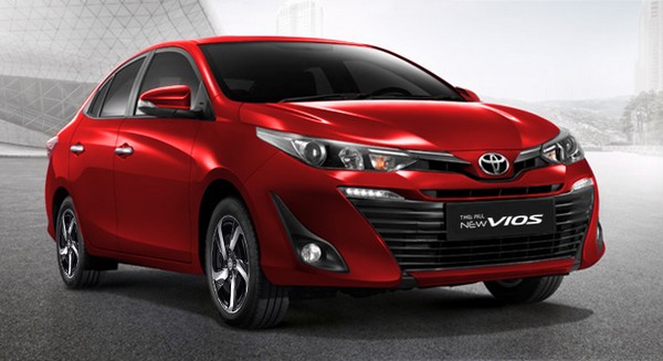 Toyota Vios angular front