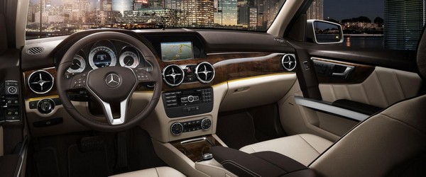 Mercedes Benz GLS interior
