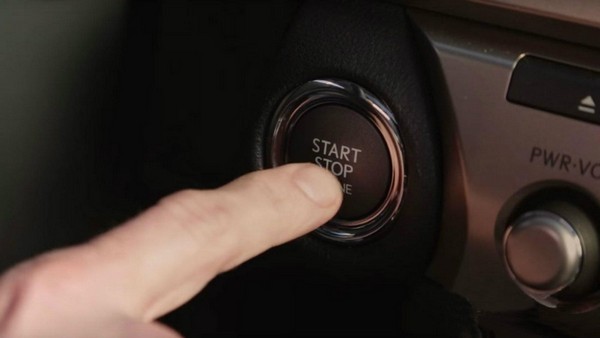 Push start ignition button
