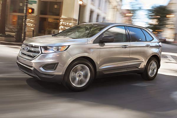 Ford Edge on the road