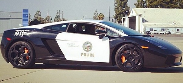 Lamborghini Huracan LP-640 police car