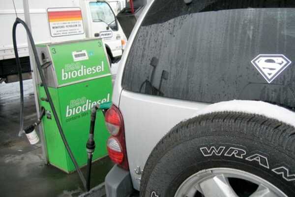 Biodiesel Car refilling