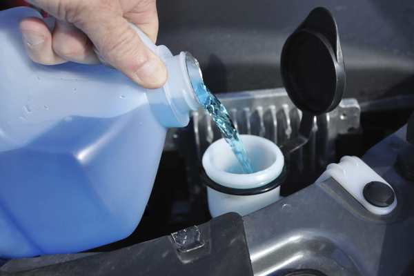 Replenishing washer fluid