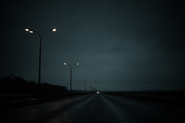 Street lighting can be lacking on open highways and rural roads.