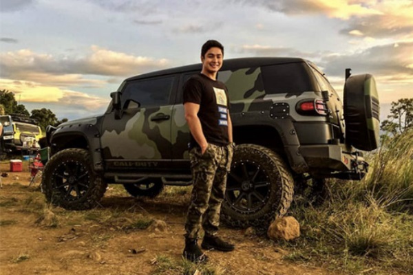 coco martin toyota-fj-cruiser