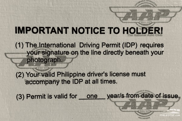 The International Driving Permit