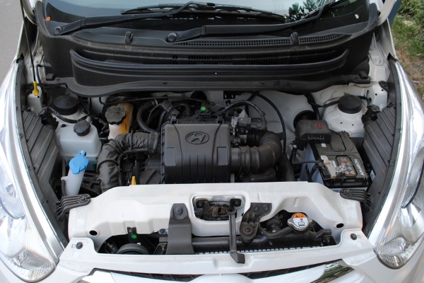 The Hyundai Eon's engine