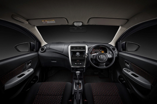 The Toyota Wigo interior