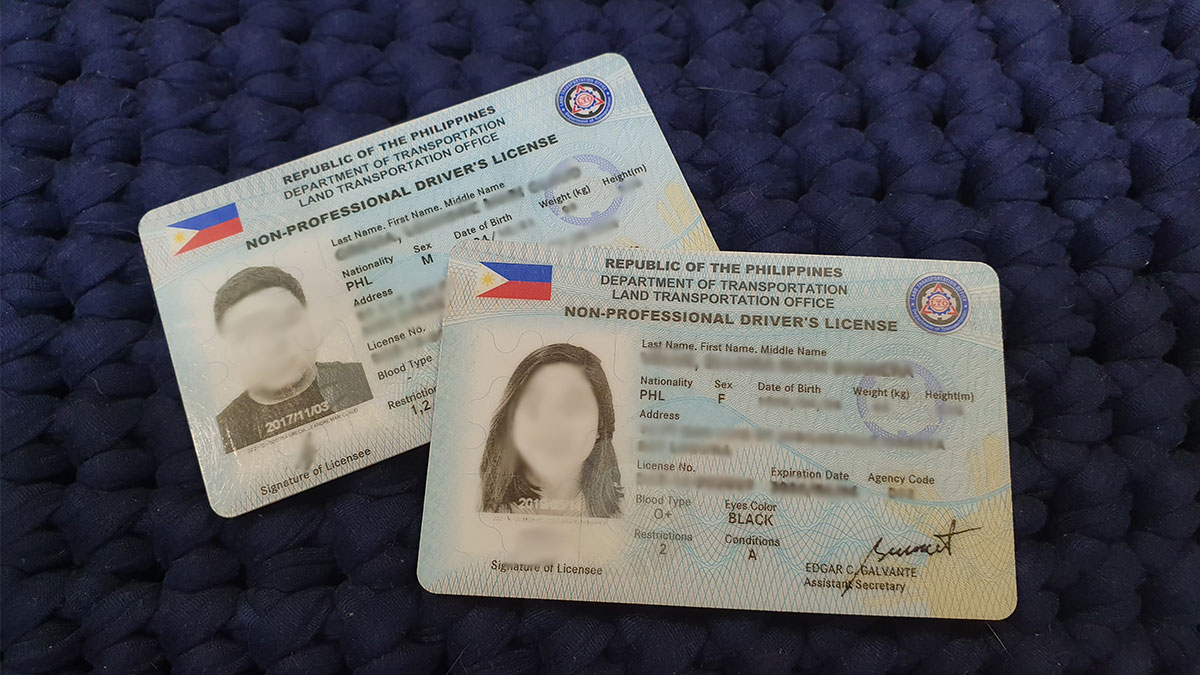 Lost lto license